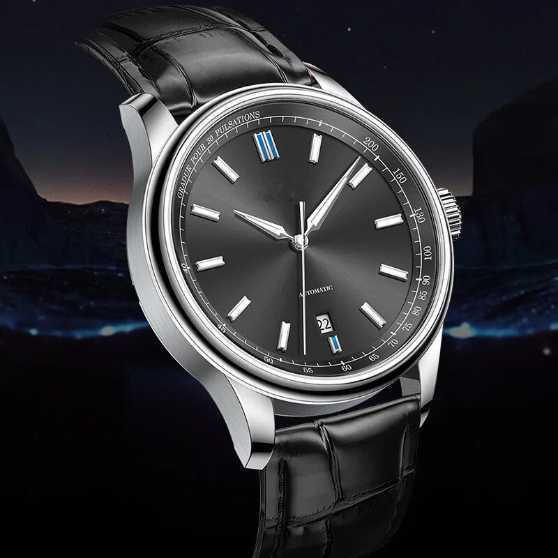 Men’s Luxury Automatic Self-Wind Luminous Mechanical Wristwatch