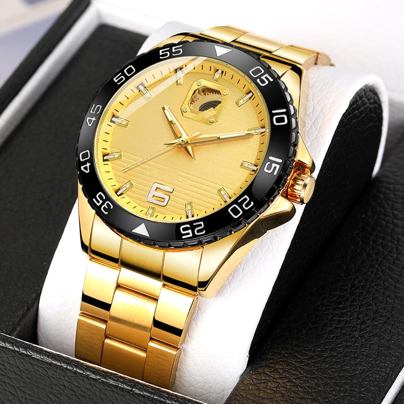 Men’s Luxury Business Style Automatic Self-Wind Mechanical Wristwatch